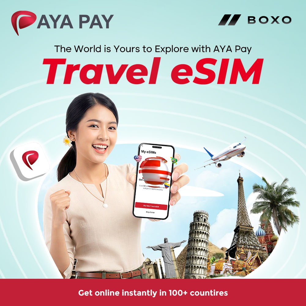 AYA Pay x Boxo eSIM